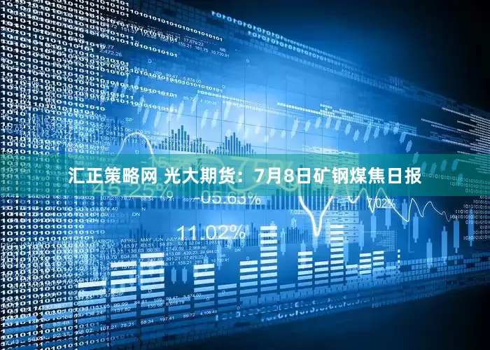 汇正策略网 光大期货：7月8日矿钢煤焦日报