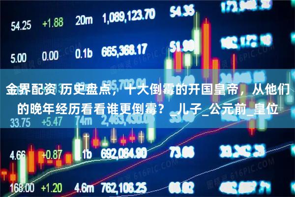 金界配资 历史盘点，十大倒霉的开国皇帝，从他们的晚年经历看看谁更倒霉？_儿子_公元前_皇位